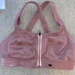Shefit rose gold sports bra